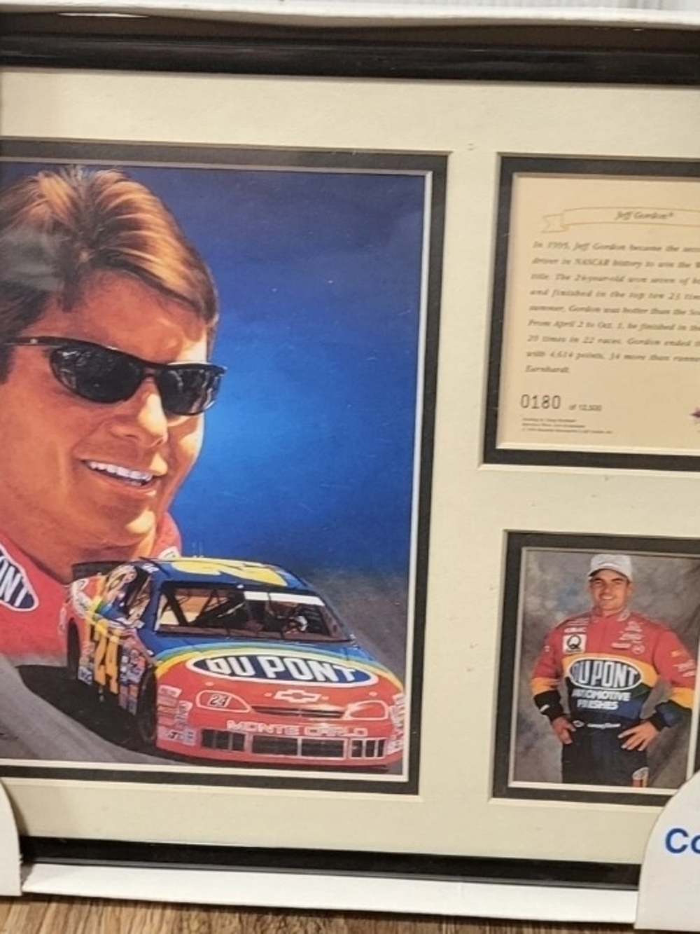 NASCAR Jeff Gordon #24 Original Art Lithograph Collectible Print
